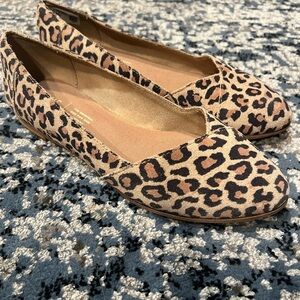 Toms Leopard Print Women's Flats